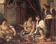 Eugene Delacroix, The Women of Algiers
